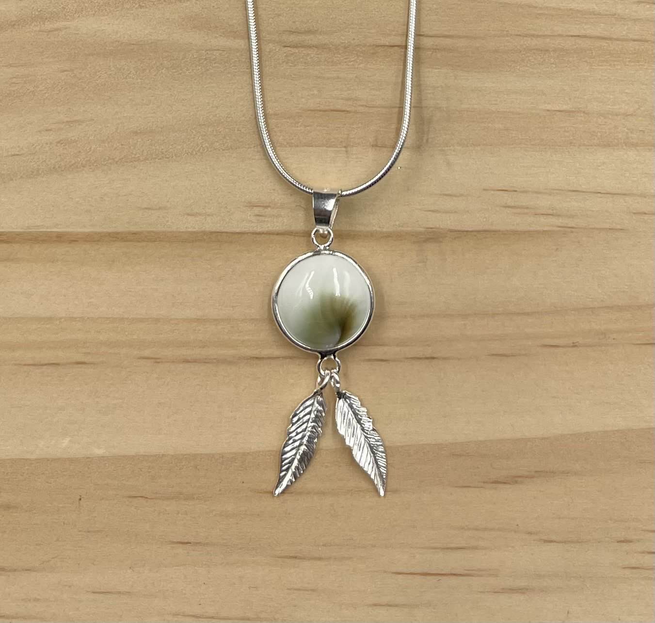 Pendentif Attrape Rêves Argent 925 Oeil de Ste Lucie
