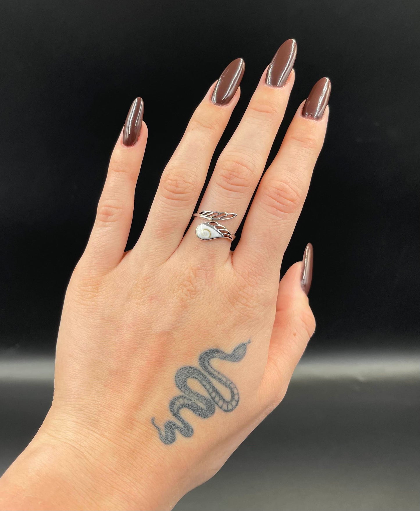 Bague Réglable Argent 925 Oeil de Ste Lucie