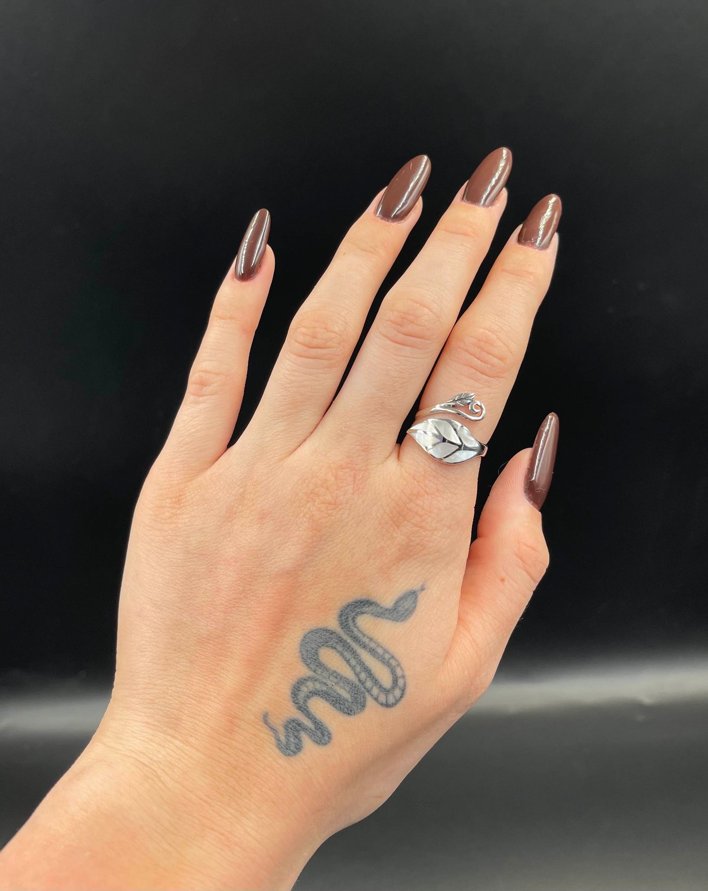 Bague Réglable Argent 925 Nacre