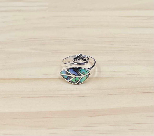 Bague Réglable Argent 925 Abalone