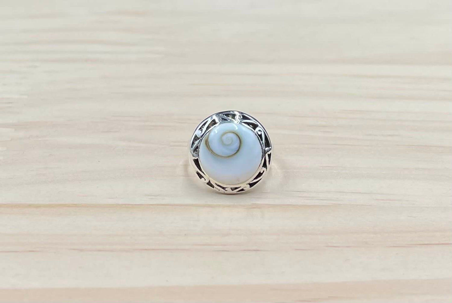 Bague Argent 925 Oeil de Ste Lucie