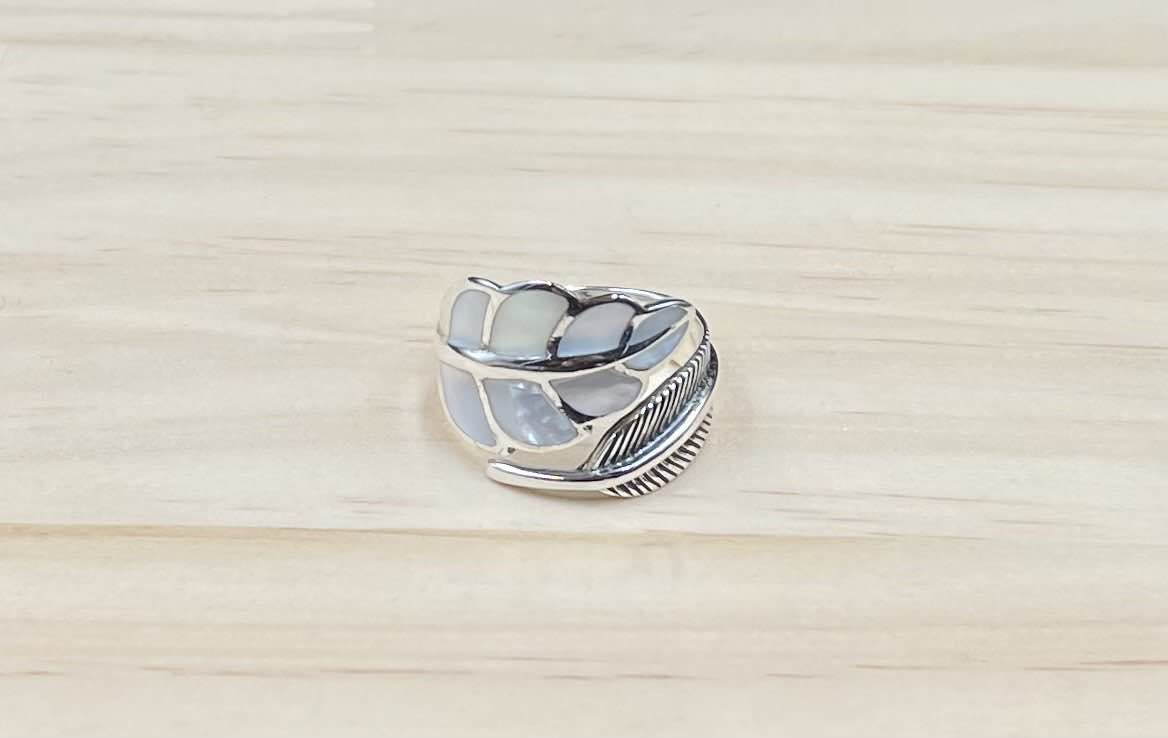 Bague Argent 925 Nacre
