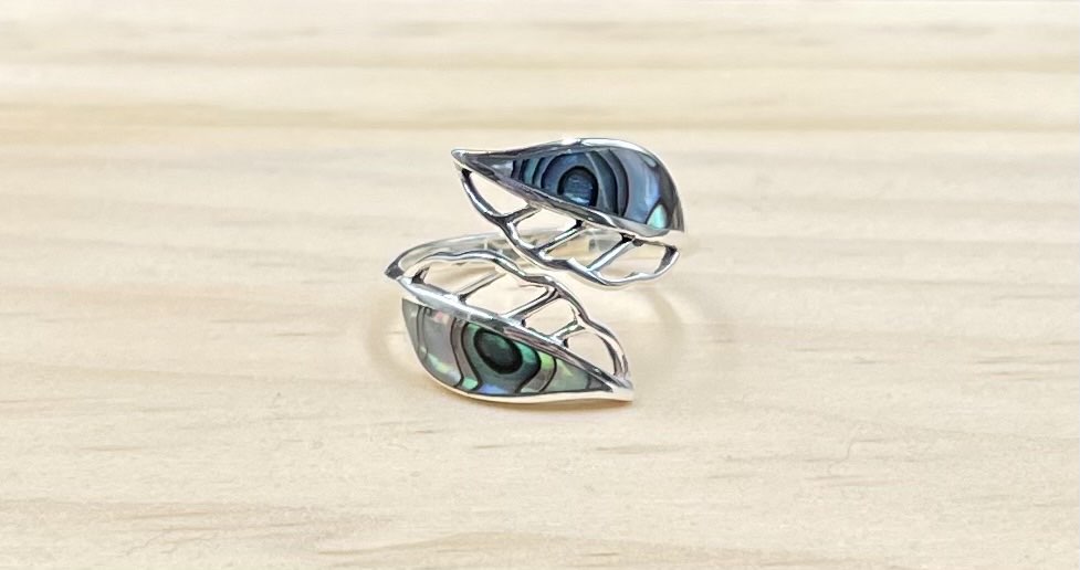 Bague Réglable Argent 925 Abalone