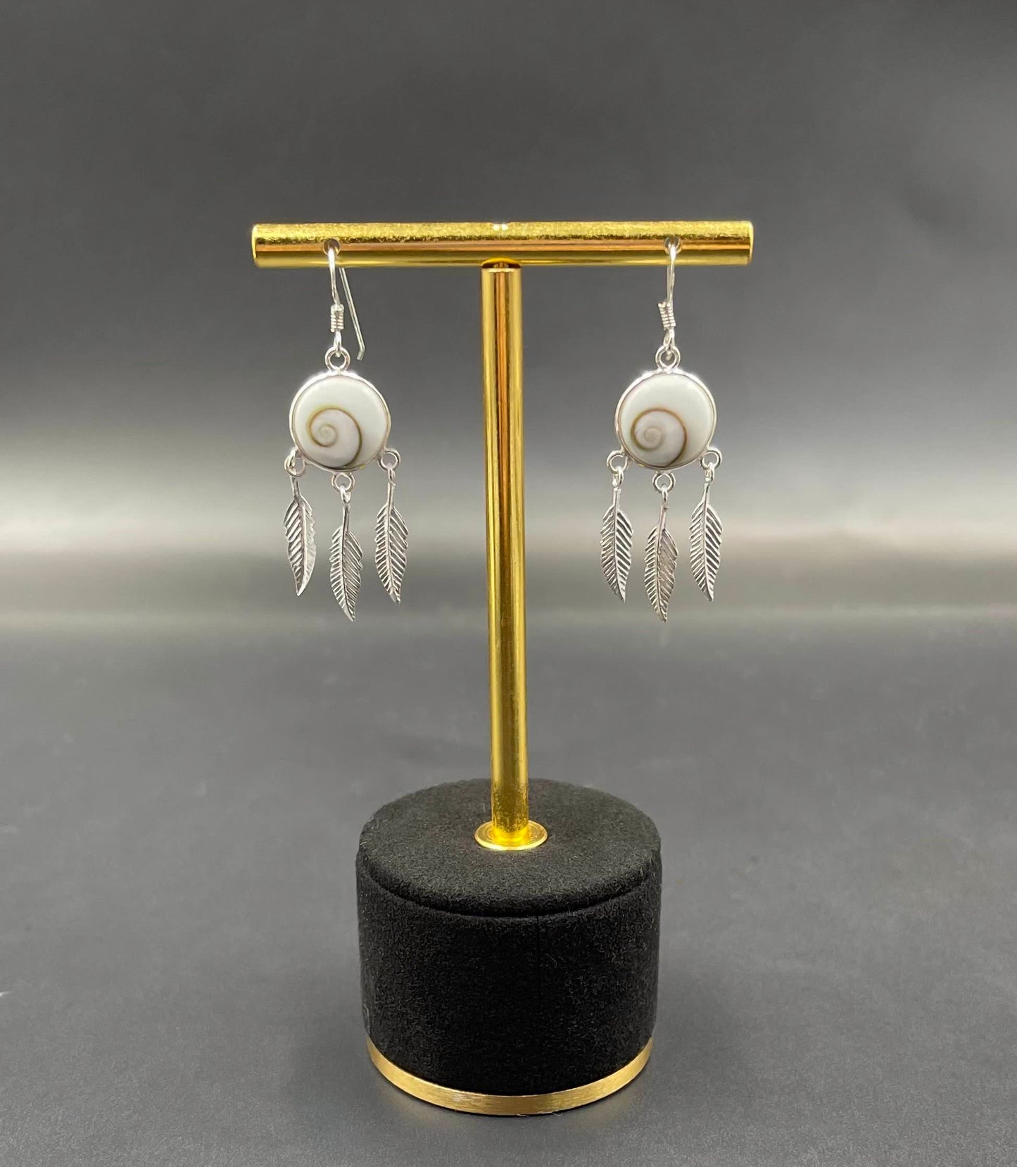 Boucles d'Oreilles Attrapes-Rêves Argent 925 Oeil de Ste Lucie