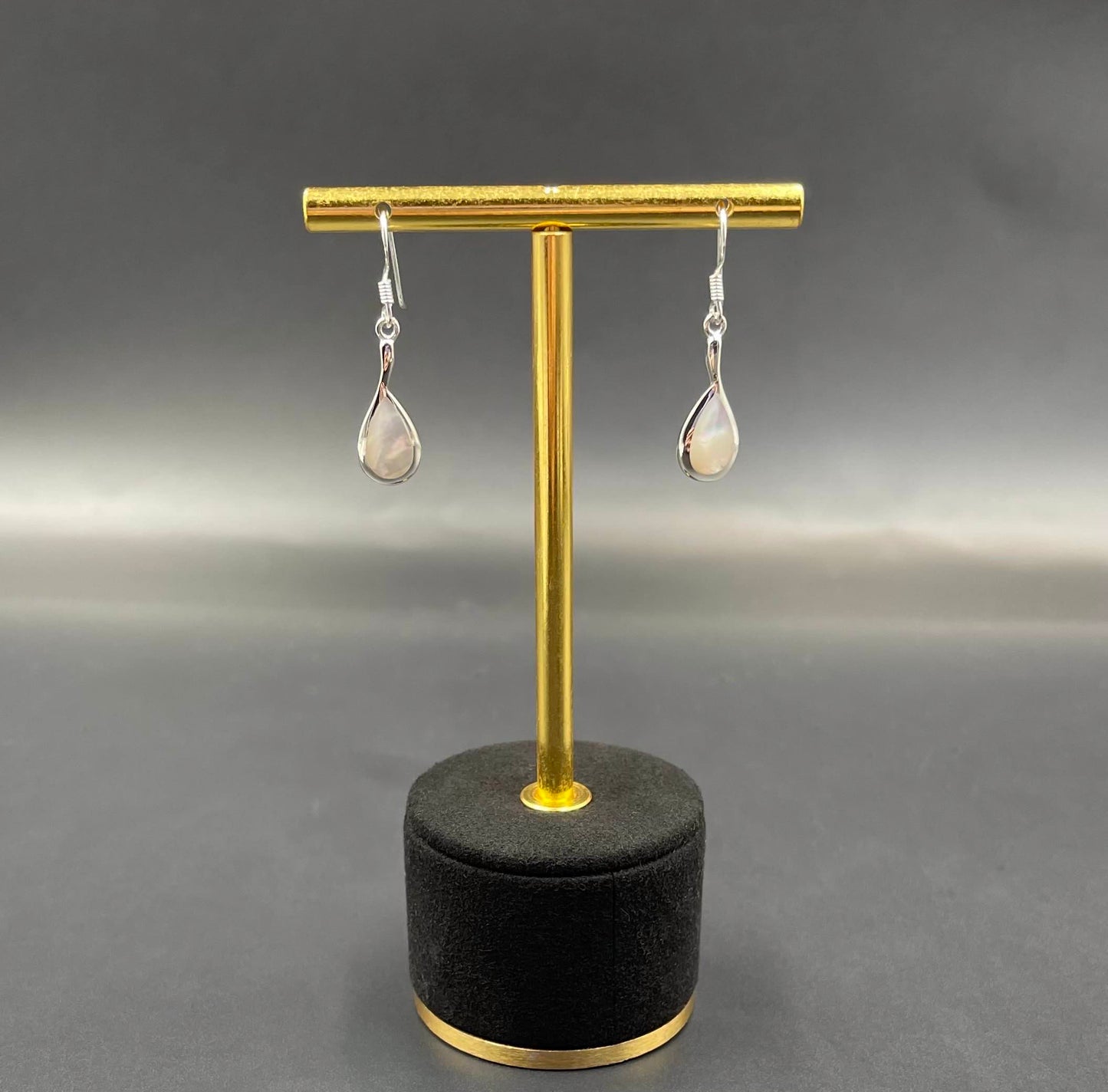 Boucles d'Oreilles Argent 925 Nacre
