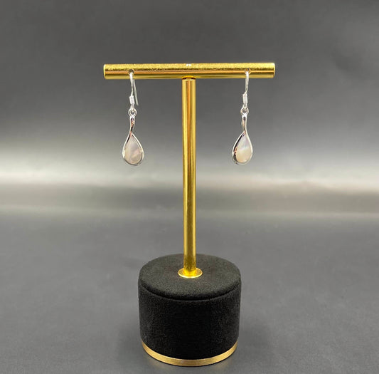 Boucles d'Oreilles Argent 925 Nacre