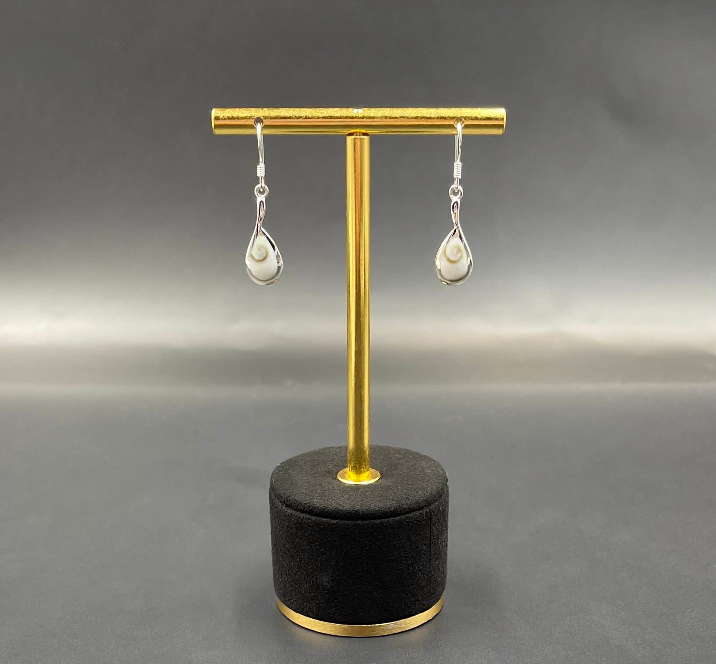 Boucles d'Oreilles Argent 925 Oeil de Ste Lucie