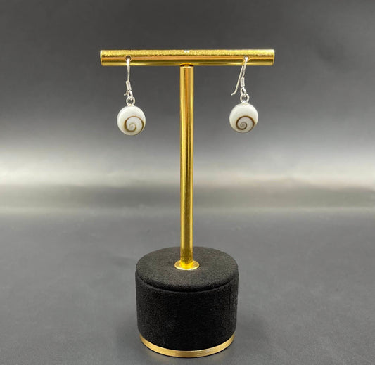 Boucles d'Oreilles Argent 925 Oeil de Ste Lucie