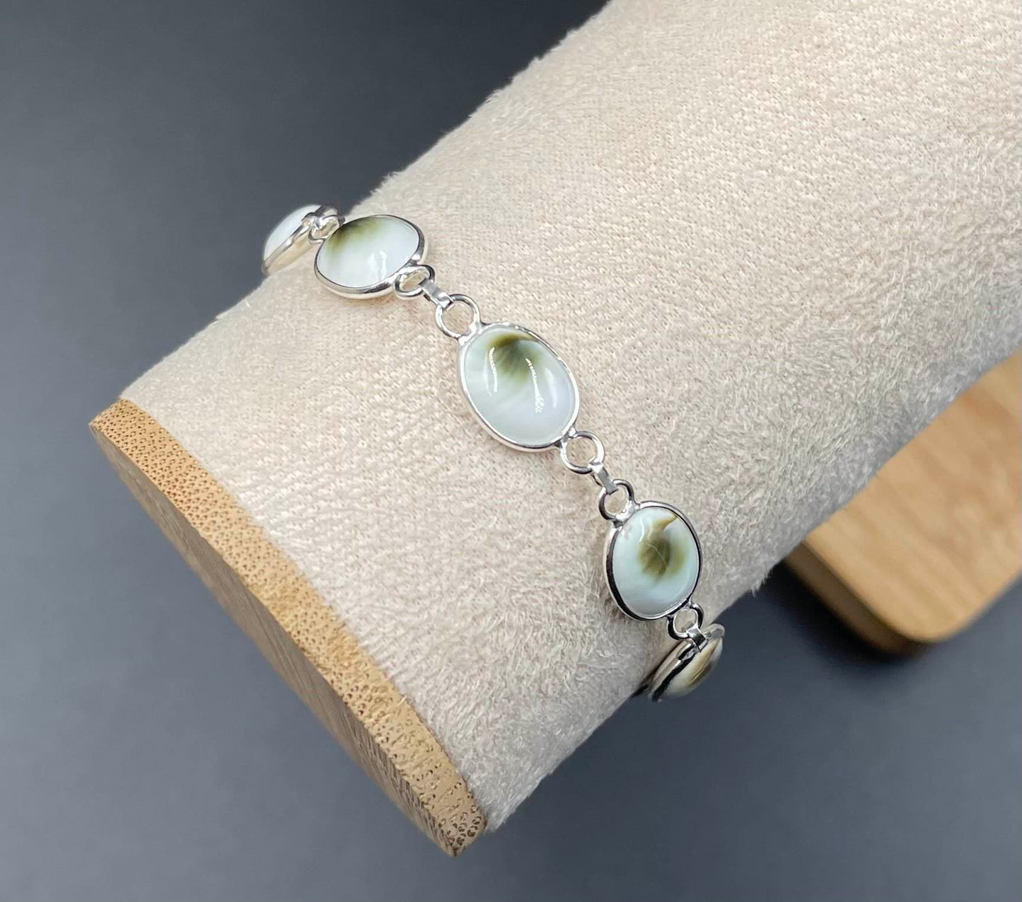 Bracelet Argent 925 Oeil de Ste Lucie