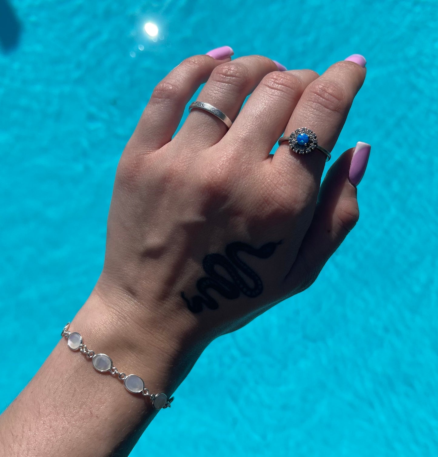 Bracelet Argent 925 Nacre