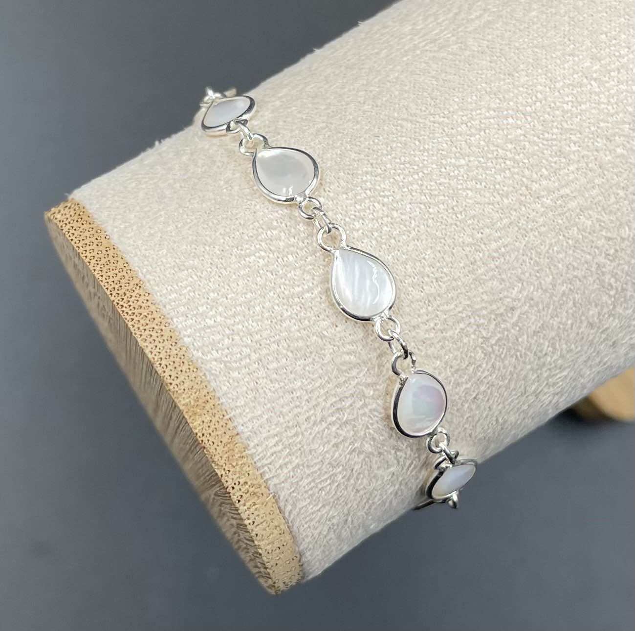 Bracelet Argent 925 Nacre