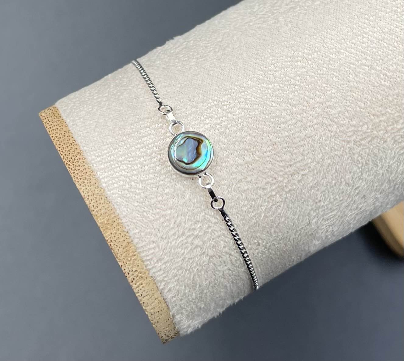 Bracelet Argent 925 Abalone