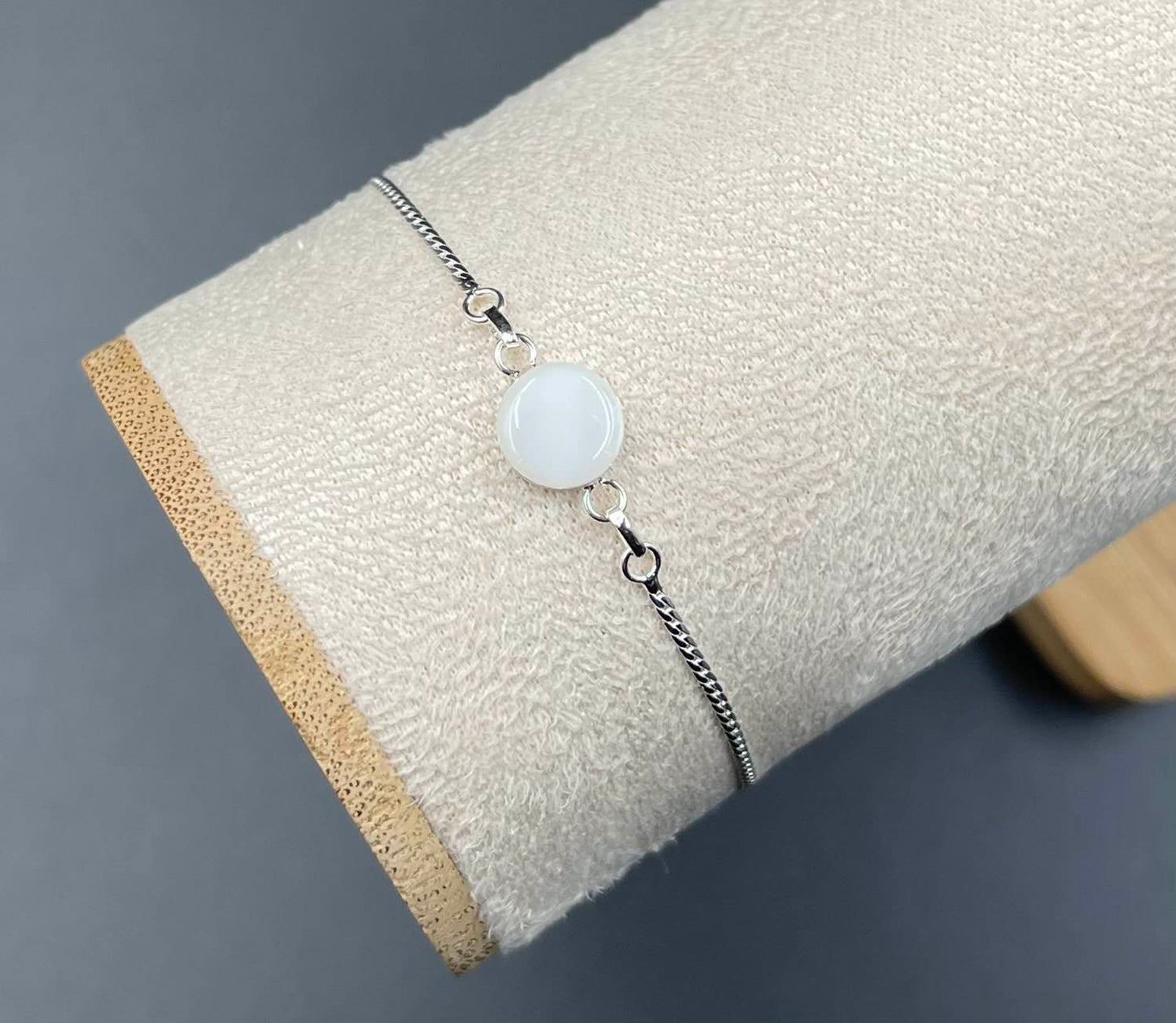 Bracelet Argent 925 Nacre