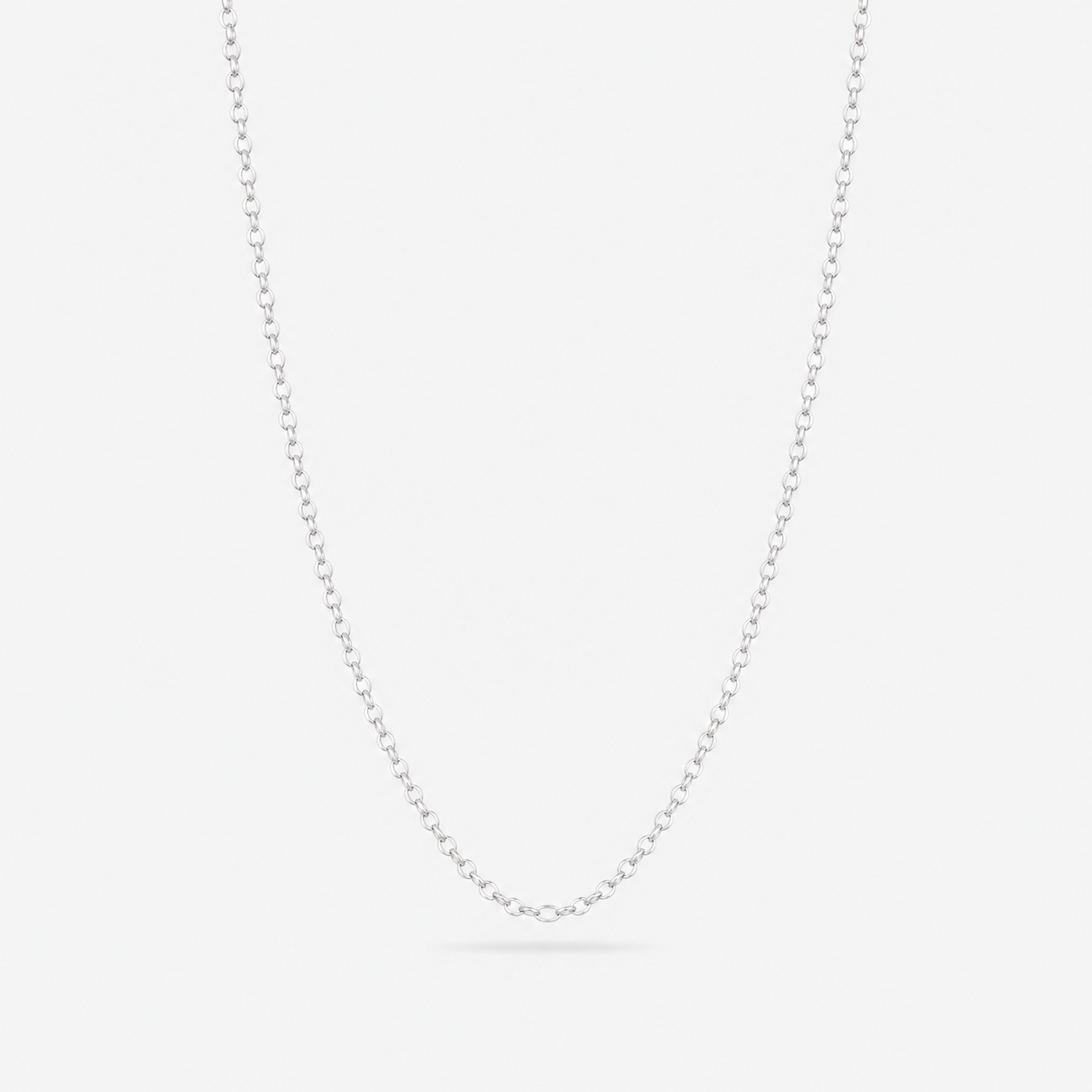 Chaîne maille forçat en argent 925, 41 cm
