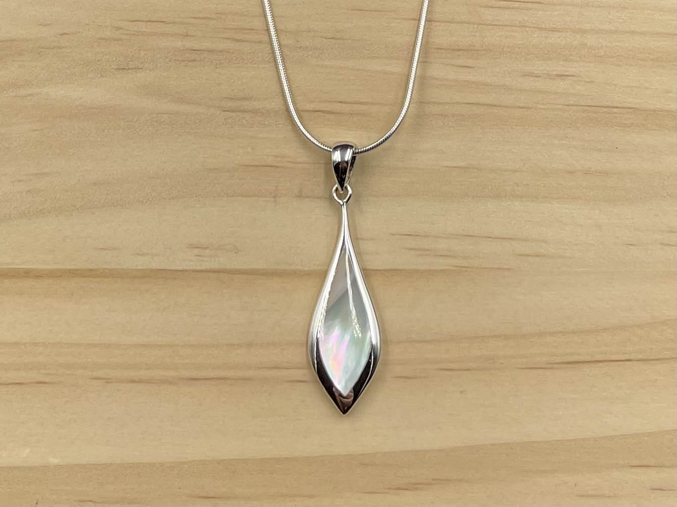 Pendentif Argent 925 Nacre