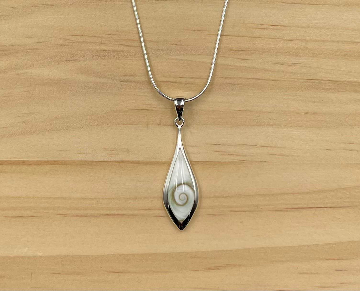 Pendentif Argent 925 Oeil de Ste Lucie