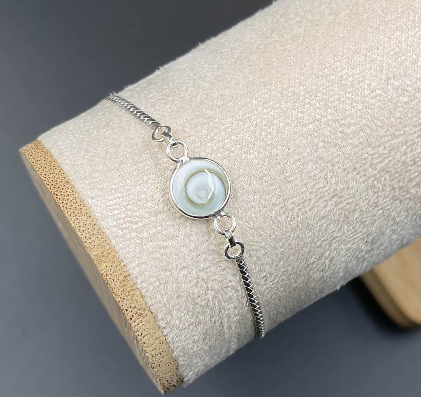 Bracelet Argent 925 Oeil de Ste Lucie