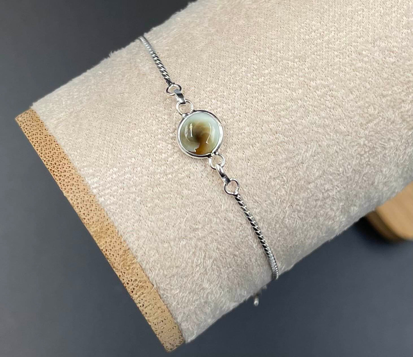 Bracelet Argent 925 Oeil de Ste Lucie