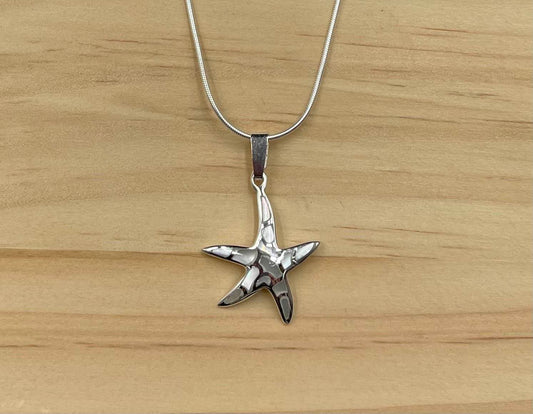 Pendentif Étoile de Mer Argent 925 Nacre