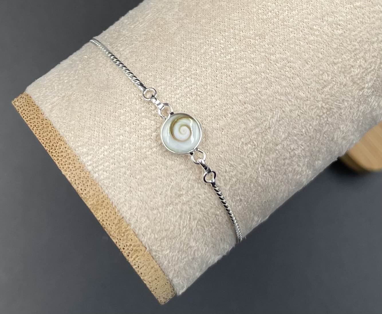Bracelet Argent 925 Oeil de Ste Lucie