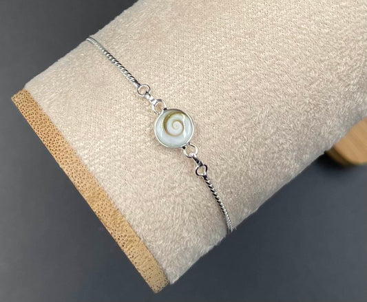 Bracelet Argent 925 Oeil de Ste Lucie