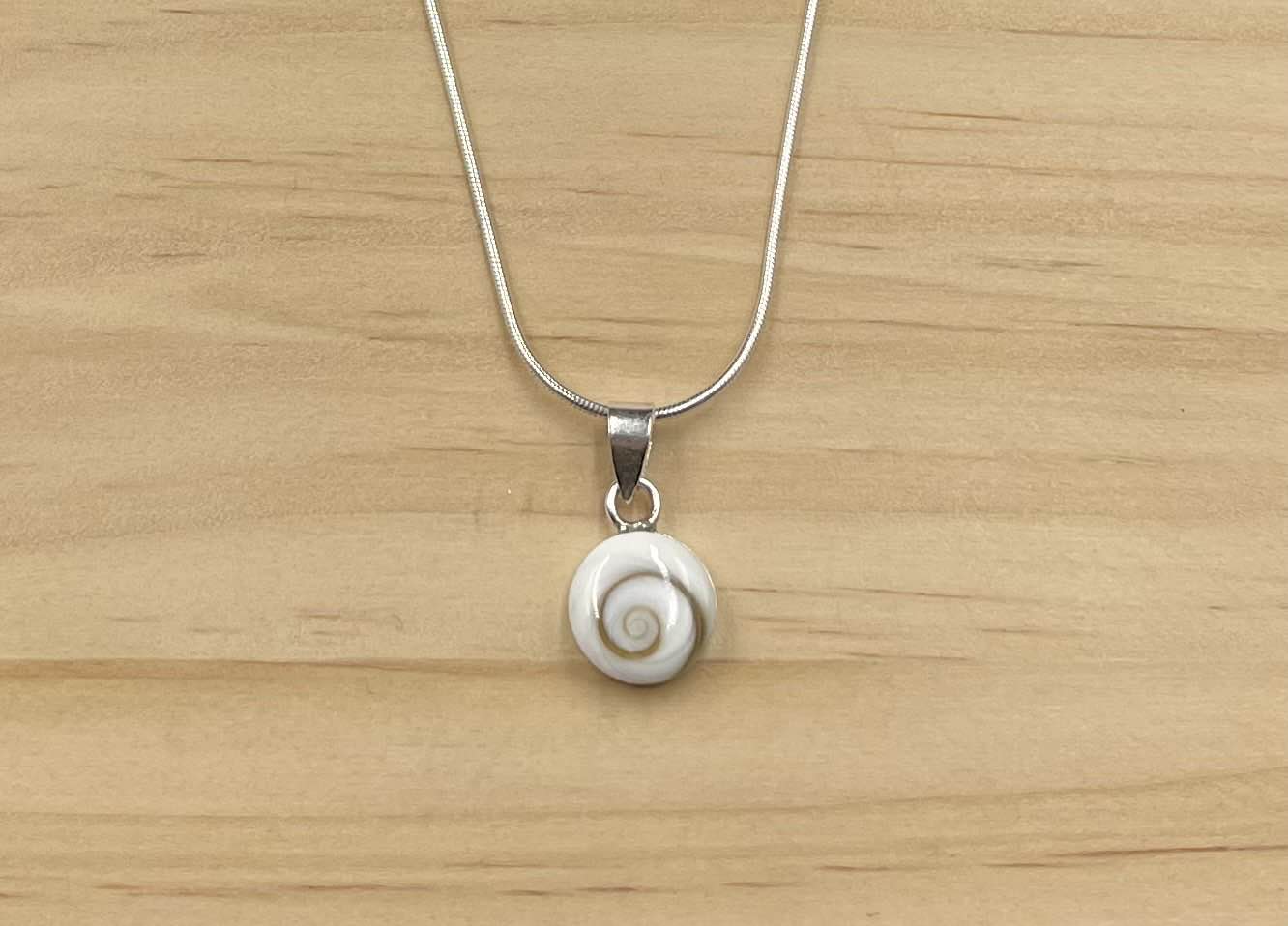 Pendentif Argent 925 Oeil de Ste Lucie