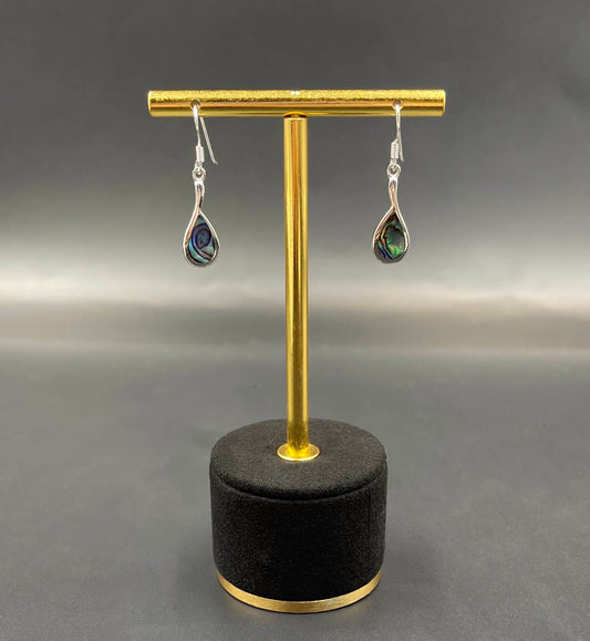 Boucles d'Oreilles Argent 925 Abalone