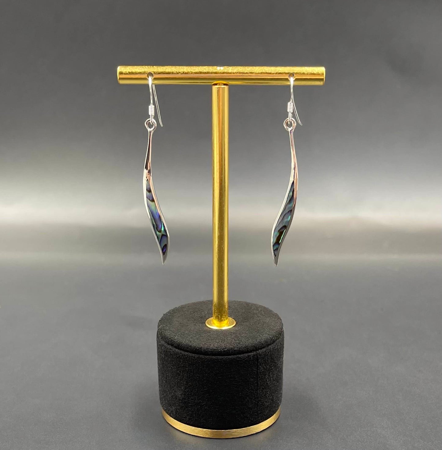 Boucles d'Oreilles Argent 925 Abalone