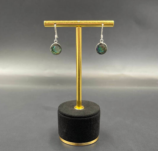 Boucles d'Oreilles Argent 925 Abalone
