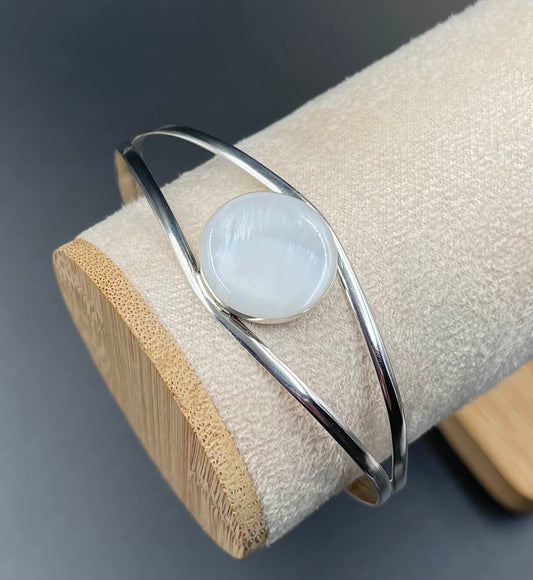 Bracelet Argent 925 Nacre