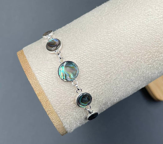 Bracelet Argent 925 Abalone