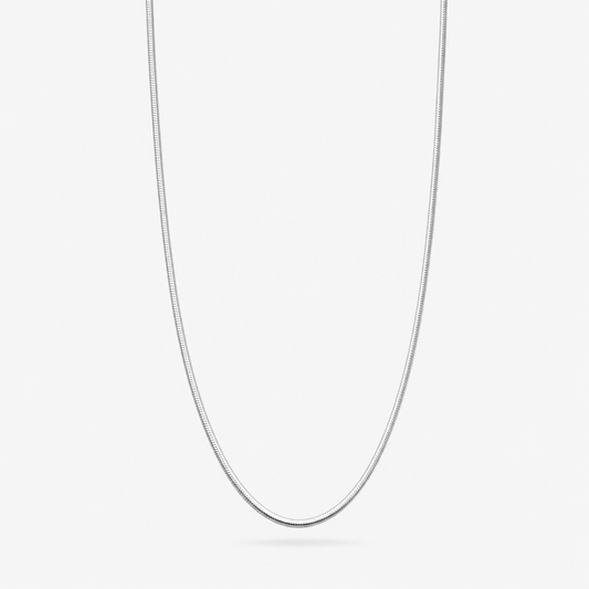 Chaîne maille serpent en argent 925, 48 cm