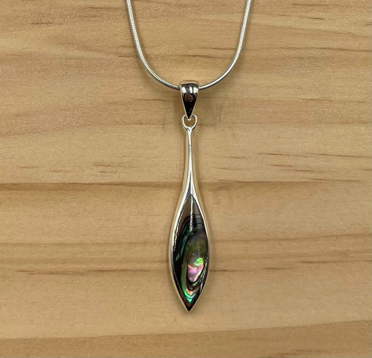 Pendentif Argent 925 Abalone