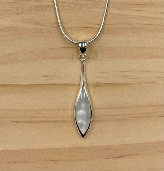 Pendentif Argent 925 Nacre