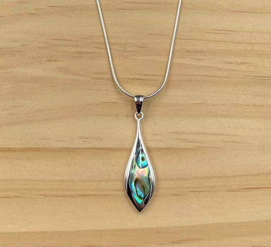Pendentif Argent 925 Abalone