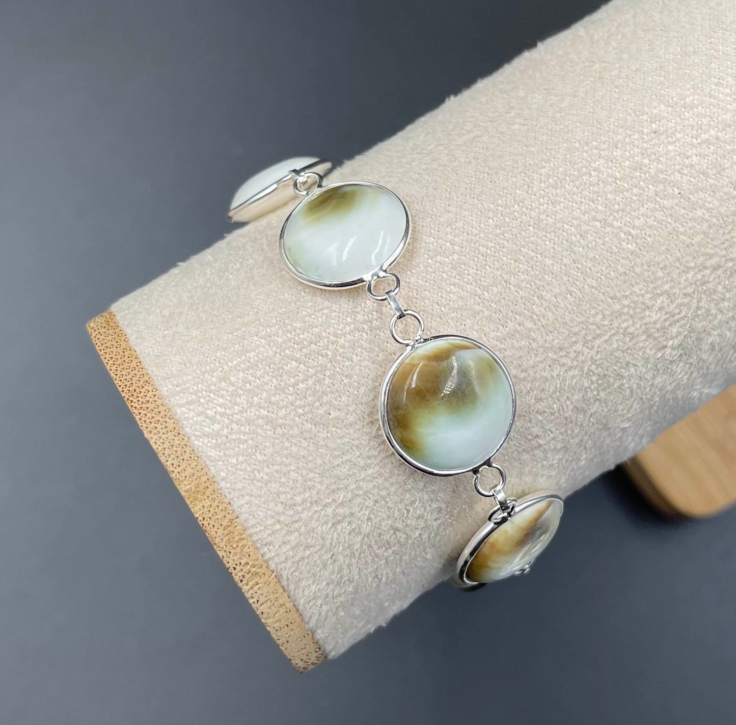 Bracelet Argent 925 Oeil de Ste Lucie