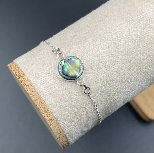 Bracelet Argent 925 Abalone