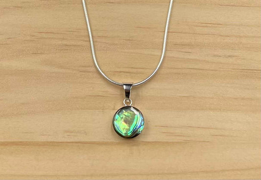 Pendentif Argent 925 Abalone