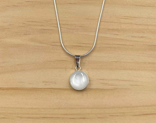 Pendentif Argent 925 Nacre